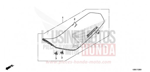 SIEGE CRF125FN de 2022